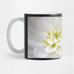 White Dahlia Mug